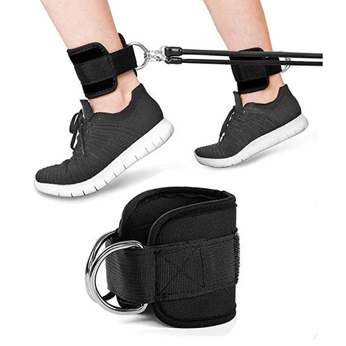 Adjustable Cable Ankle Straps (2PCS) – Glute & Leg Training Set